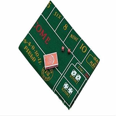 72" Baccarat & Blackjack Recreational Casino Felt Layout Cloth