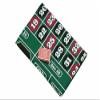 72" Roulette & Blackjack Recreational Casino Felt Layout Cloth view 1