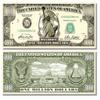 10 pcs Miss Liberty Million Dollar Bills with Bonus Thanks a Million Gift Card Set view 1