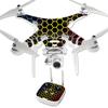 MightySkins Skin Compatible with DJI Phantom 3 Professional Quadcopter Drone wrap Cover Sticker Skins Primary Honeycomb view 1