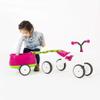 Chillafish 4-Wheeler Ride-On for Ages 1-3 with Trailer, 3 Seat Positions, Storage, Silent Wheels - Pink view 2