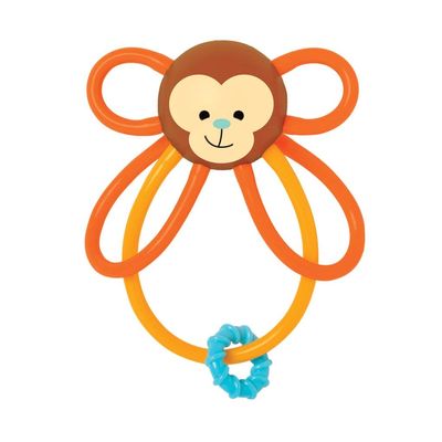 Manhattan Toy Winkel Monkey Rattle & Sensory Teether