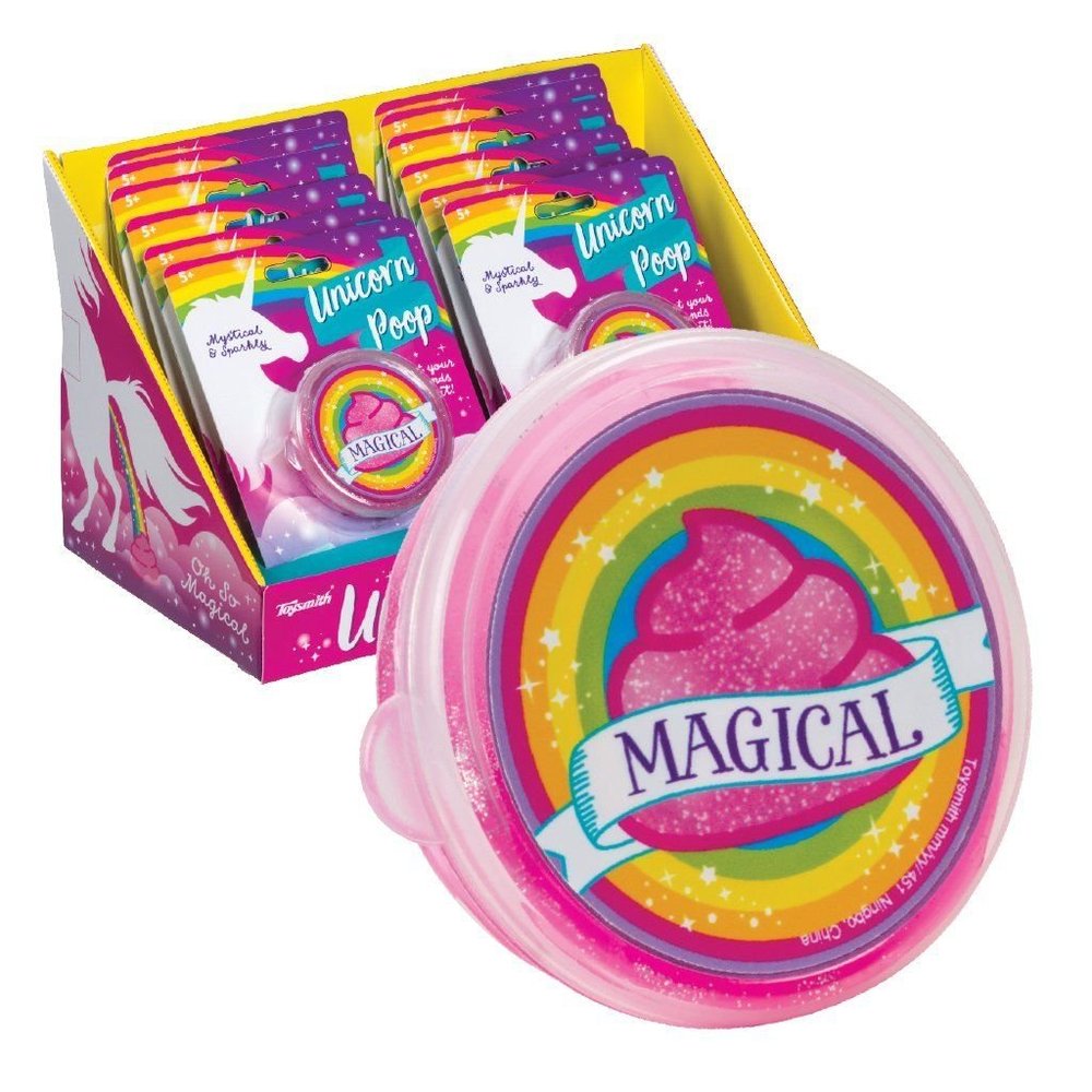 Toysmith 09394 1.23 Oz Pink Unicorn Poop
