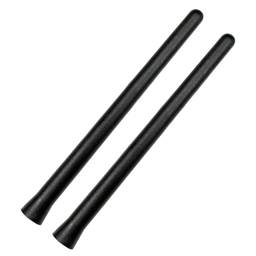 Votex - The Original 6 3/4 Inch for Harley Davidson Touring Road Glide EFI FLTRI (1998-2006) - 2 Pack - Short Rubber Antenna - Premium Reception - German Engineered