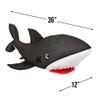 Amscan Shark Large Pool Toy, 12" x 36", 1 Piece view 2