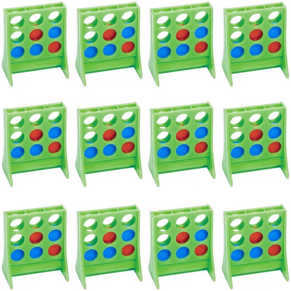 Amscan Mini Three-In-A-Row Game Set - 1.75" x 2" (1 Set) - Multicolor Pocket-Size Fun Game, Perfect Travel-Sized Tic Tac Toe Entertainment for All Ages