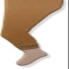 amscan Party Ready Team Spirit Child Footless Tights Accessory, Gold, One Size view 1