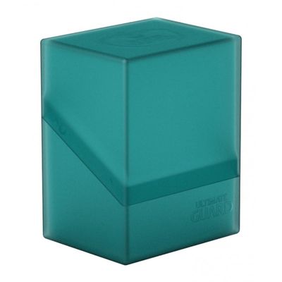 Ultimate Guard Boulder 80+ Classic, Deck Case for 80 Double-Sleeved TCG Cards, Malachite, Secure & Durable Storage for Trading Card Games, Soft-Touch Finish