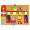 Bino 82197 Playing with A Hammer Fire-Fighter, Size-19 x 26.2 x 4.5 cm, Multicolour view 1