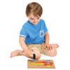 Bino 82197 Playing with A Hammer Fire-Fighter, Size-19 x 26.2 x 4.5 cm, Multicolour view 2