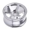LAFEINA 4PCS Aluminium Alloy RC Wheel Hub Rims 52mm for 1/10 On-Road Drift Car HSP Tamiya HPI Kyosho Sakura (Silver) view 3