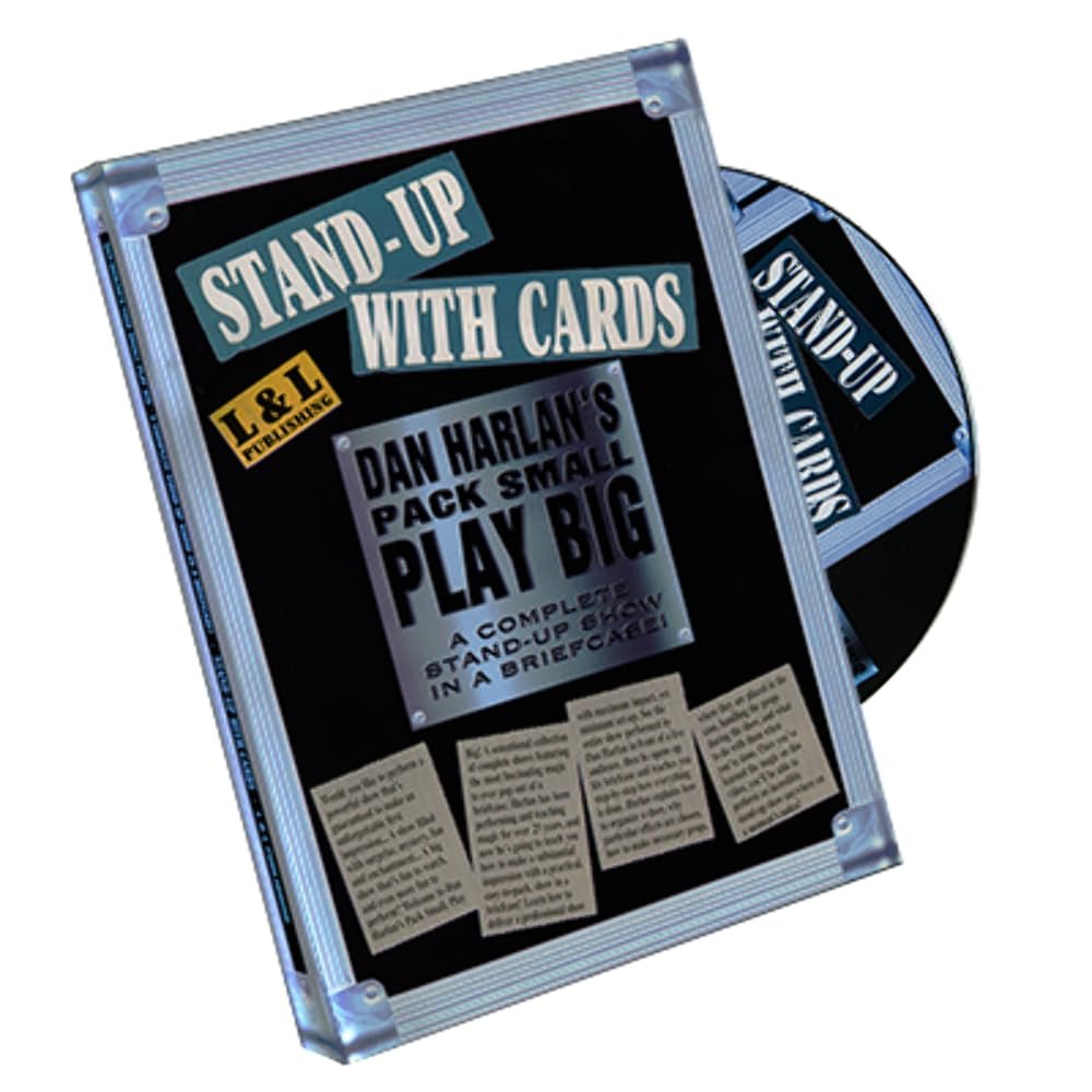 Murphy's Magic Supplies, Inc. Harlan Stand Up with Cards - DVD