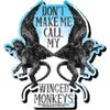 AQUARIUS Wizard of Oz Monkeys Funky Chunky Novelty Magnet for Refrigerator, Locker, Whiteboard & Game Room Officially Licensed Merchandise & Collectibles view 1