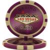 50 $500 Las Vegas Casino Clay Composite 14 Gram Poker Chips view 1