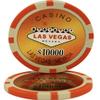 50 $10000 Las Vegas Casino Clay Composite 14 Gram Poker Chips view 1
