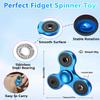 ATESSON Fidget Spinner Toy Ultra Durable Stainless Steel Bearing High Speed 2-5 Min Spins Precision Brass Material Hand spinner EDC ADHD Focus Anxiety Stress Relief Boredom Killing Time Toys view 3