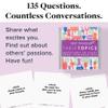 TableTopics Best Things Ever Question Card Game - 135 Fun Conversation Starter Cards, Use as Ice Breakers, Getting to Know You, or Discover More About Friends & Family, Share Your Favorites view 2