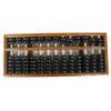 13 Rods Vintage Chinese Wooden Abacus Soroban Office Great Arithmetic Calculating Tool for Students view 3