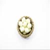 1:12 Dollhouse Miniature Food Easter Eggs Ceramic Basket Kitchen Supply 13828 view 4