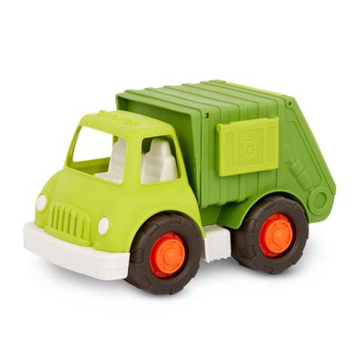 Battat Wonder Wheels Recycling Truck 3 Compartments for Waste Management Vehicle for Toddlers Recyclable 1 Year +
