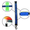 BOROLA Bandolier Toy Gun Soft Bullets Shoulder Strap Adjustable Clip Charger Darts Ammo Storage Belt Compatible for Nerf Blasters (2 Point Tactical Shoulder Strap, Blue) view 3
