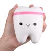Anboor 4.4" Squishies Jumbo Kawaii Teeth Slow Rising Squishys Tooth Toy for Kids Soft Scented Stress Relief Cute Squeeze Squish Toy Dentist 1 Pcs Color Random view 1
