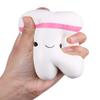 Anboor 4.4" Squishies Jumbo Kawaii Teeth Slow Rising Squishys Tooth Toy for Kids Soft Scented Stress Relief Cute Squeeze Squish Toy Dentist 1 Pcs Color Random view 2