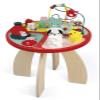 Janod - Baby Forest Wooden Activity Table 23.2" Tall - Assembling Table for Children's Activities - Vibrant Colors - Multi-Activity Play, Develops Dexterity, French Design view 1