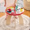Janod - Baby Forest Wooden Activity Table 23.2" Tall - Assembling Table for Children's Activities - Vibrant Colors - Multi-Activity Play, Develops Dexterity, French Design view 2