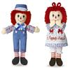 Bundle of 2 Aurora Dolls - 12'' Raggedy Ann & Raggedy Andy view 1