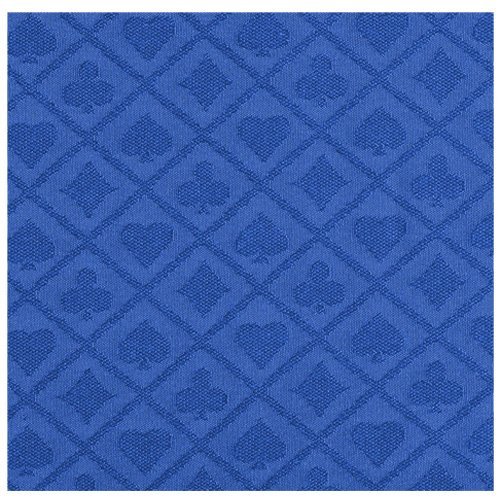 108 X 60 Inch Full Size Poker Table Suited Speed Waterproof Cloth Blue Color