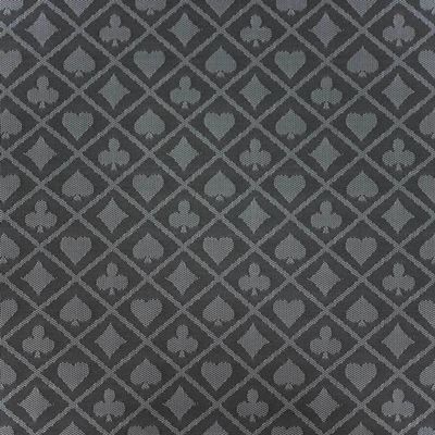 108 X 60 Inch Full Size Poker Table Suited Speed Waterproof Cloth Grey Color