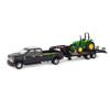 ERTL Ford F350 Pickup and Tractor Toy Set - 1:32 Scale - Includes John Deere Tractor Toy, Ford F350 Pickup Truck Toy and Gooseneck Trailer - 17.25 x 3.2 x 4.5 inches - Ages 3 Years and Up view 1