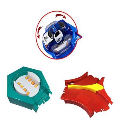 5Star Twisting Glow in The Dark Light Up Race Tracks - 2pc Turnabout Switch Accessory