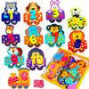100% Non-Toxic Bathtub Numbers - Fun Bath Foam Toys - Educational Puzzles Floating Bathtub Animals for Kids Girls Boys - Set of 27 pcs - Wet & Stick - Fre. Bath Toy Organizer view 1