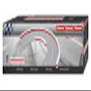 Carrera 20021130 21130 Tire Stacks Guardrail Wall for Digital 124/132/Evolution Slot Car Tracks Realistic Scenery Add On Parts Accessory, White Red view 1