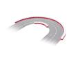 Carrera 20021130 21130 Tire Stacks Guardrail Wall for Digital 124/132/Evolution Slot Car Tracks Realistic Scenery Add On Parts Accessory, White Red view 2