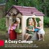 Step2 Charming Cottage Kids Playhouse, Indoor and Outdoor Clubhouse Playset, Interactive Sounds, Toddlers 2+ Years Old, Easy to Assemble view 2