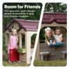 Step2 Charming Cottage Kids Playhouse, Indoor and Outdoor Clubhouse Playset, Interactive Sounds, Toddlers 2+ Years Old, Easy to Assemble view 3