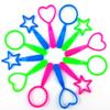 Honbay 12pcs Mix Color Circle Star Heart Shape Bubble Wands view 1