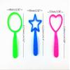Honbay 12pcs Mix Color Circle Star Heart Shape Bubble Wands view 2