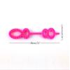 Honbay 50pcs Colorful Multihole Bubble Wands view 3