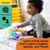 Baby Einstein Glow & Discover Light Bar Musical Toy, Activity Station, Sitting Up and Tummy Time Toy, Color and Animal Learning Toy, Infant Ages 3 Months+ view 3