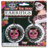 Day Of The Dead Skull Earrings view 2