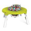 ORIBEL PortaPlay Convertible 3-in-1 Baby Activity Center & Play Table | Patented Bouncy Seat for Stable Foot Support | 5 Months+ | Development Focused Toys | Unisex (Enchanted Garden, Turquoise) view 2