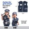 Born Toys Police Officer Costume for Kids, Dress Up Set for Boys & Girls 3+ view 2