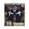 Maxx Action Wild West Outlaw Play Set  5 Piece Western Toy for Kids | Cowboy Sheriff Cap Blaster with Holster and Adjustable Belt | Ring Caps Sold Separately view 2