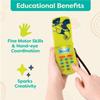 B. toys  Hellophone Lime  Interactive Pretend Toy Cellphone for Kids with Lights, Sounds, Tunes, Message Recording Function  Fun-Filled Educational Entertainment  10+ Months view 4