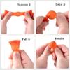 AUSTOR 20 Pieces Fidget Toys Relieve Stress Increase Focus Sensory Marble and Mesh Fidgets with ADHD ADD OCD Autism, 10 Colors view 4