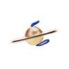 Andoer 15cm/5.9in Mini Small Kids Children Copper Hand Cymbals Gong Band Rhythm Beats Percussion Musical Instrument Finger Cymbals view 2
